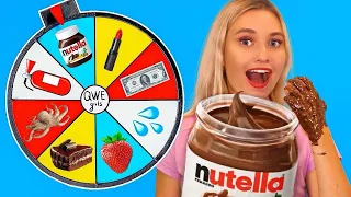 Spin The DARE Wheel Challenge w/Friends! 1 Spin = 1 DARE By QWE girls! CHALLENGE