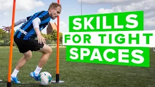 Skills in tight spaces | Learn these football skills