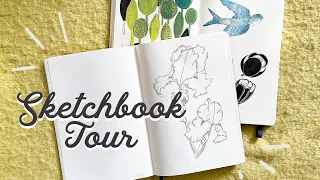 My First Sketchbook Tour Ever! 📚 🎨