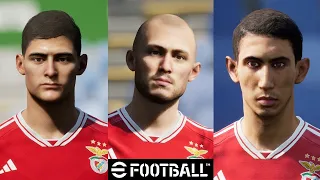 eFootball 2024 SL Benfica Faces | In Game