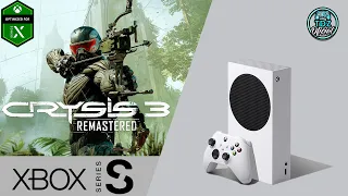 Crysis 3 Remastered Optimizado en Xbox Series S Gameplay