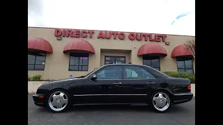 2001 Mercedes Benz E55 AMG video overview and walk around.