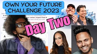 Own Your Future Challenge 2023 with Codie Sanchez and Jay Shetty Day 2 Recap