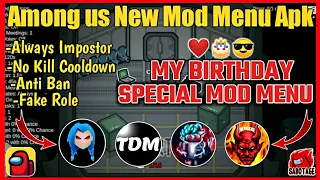 Among us 3 Latest Mod Menu | Always Impostor | My Birthday Special Mod Menu | Devilx86 Mod Menu