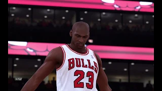 '96 Bulls vs '99 Knicks NBA 2K19 Classic Teams Houston and Sprewell, Pippen and Jordan