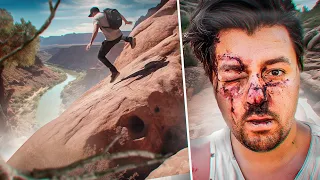 Unbelievable Escape: Solo Hiker's Close Call with Death