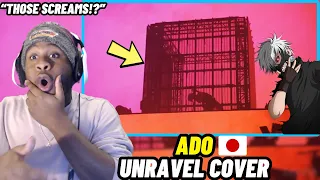 Musician Reacts to ADO "UNRAVEL" LIVE REACTION [Tokyo Ghoul Opening Cover] リアクション