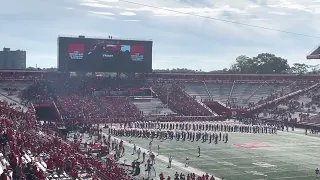 Rutgers Football entrance game vs Wagner