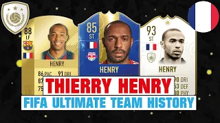 THIERRY HENRY 😳🔥| FIFA ULTIMATE TEAM HISTORY | FIFA 10 - FIFA 19