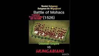 Battle of Mohacs #metamorphosis #ottomanempire #phonk #shorts @harptarihi