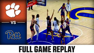 Clemson vs. Pitt Full Game Replay | 2022-23 ACC Women’s Basketball