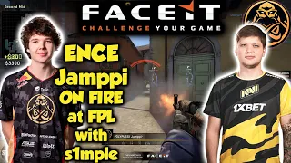 ENCE Jamppi ON FIRE at FPL with s1mple in Inferno