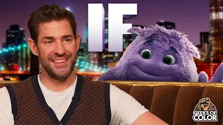 John Krasinski Talks ‘IF’, Blending Animation & Live-Action, Ensembling The Cast & More! - Interview