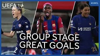 #UWCL Great Goals Group Stage | Schough, Oshoala, Kielland...