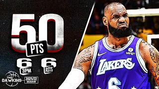 LeBron GOES OFF In 3rd Quarter, Drops 50 Pts vs Wizards 🔥🐐 | March 11, 2022 | FreeDawkins