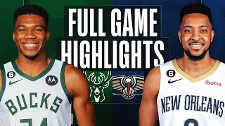 Milwaukee Bucks vs. New Orleans Pelicans Full Game Highlights | January 29, 2023 NBA Season