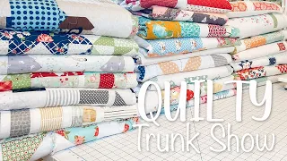 My FIRST Virtual QUILT TRUNK SHOW!