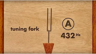 432Hz Tuning fork for musicians
