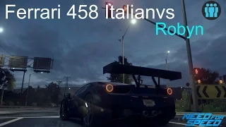 Need for Speed 2015 Ferrari vs Robyn (Crew)