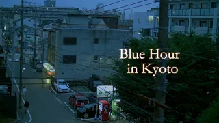 Blue Hour in Kyoto | 4K Cinematic Short - Film Emulation