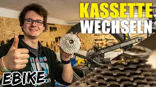 Fahrrad Kassette/Zahnkranz wechseln (EBIKE)