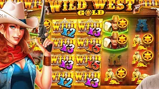 СЛОВИЛ 3 БОНУСКИ ЗА 500 000 Р  Я В ШОКЕ С ЭТОЙ ВЫДАЧИ  Wild West Gold  занос  заносы недели