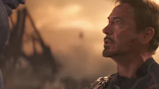 Thanos apuñala a Iron Man | Avengers Infinity War Español Latino 2018