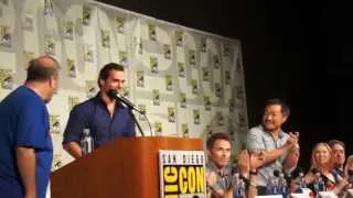 Henry Cavill Introduced Onstage @75th Anniversary Of Superman Panel @SDCC 2013