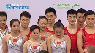 2018 Trampoline Worlds – China, the golden Team – We are Gymnastics !