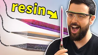 Making Usable Resin Pencils