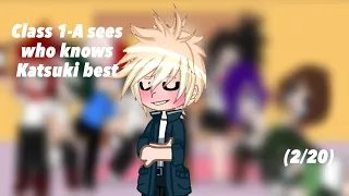 Who knows ____ best // Katsuki Bakugo // (2/20) // •Mina Ashido•