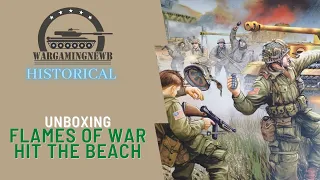 Unboxing Flames of War Hit the Beach [Unboxing]