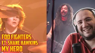 Foo Fighters ft. Shane Hawkins Perform "My Hero" Reaction | MTV | Teacher Paul Reacts