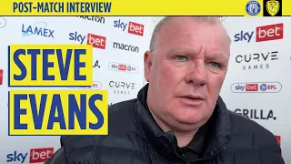 Steve Evans' reaction | Stevenage 1-2 Burton Albion