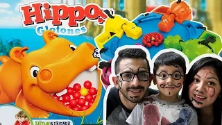 Hungry Hippos | Reto con Hippos Glotones y Bolitas de Colores | Juegos Infantiles para niños