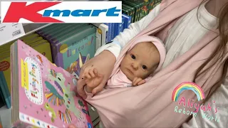 REBORN SHOPPING at K-MART - BUYING a NEW PRAM