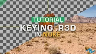 How to Key .R3D Explosion VFX Stock Footage Shot on Blue | Nuke