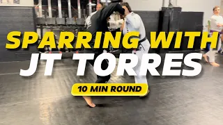 Sparring with Prof. JT Torres - 10min round