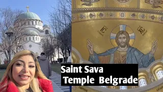 Most Beautiful Church in the World | Travel Vlog |  St. Sava Temple | Serbia