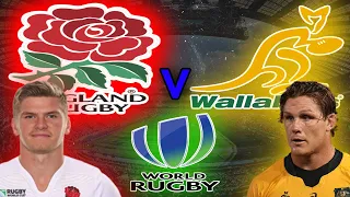 England vs Australia Wallabies | International Rugby | Live Stream & Commentary!