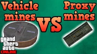 Vehicle mines VS Proximity mines! - GTA Online