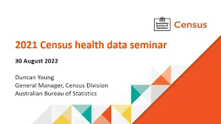 2021 Census health data seminar