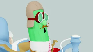 They said I could never teach a llama to drive! Veggietales animation