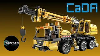 CaDA Bricks Technic C65005W Mobile Crane | Speed Build | LEGO Alternative | Fun Build