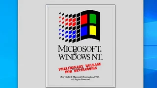 Windows NT 3.1 Build 297 Installation on PCem