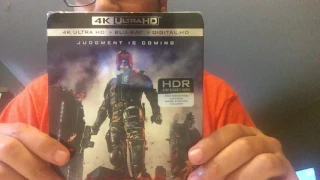 Dredd 4K Ultra HD Blu-Ray Unboxing