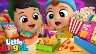 Snack Time Playdate at the Movies with Baby John | Kids Cartoons and Nursery Rhymes