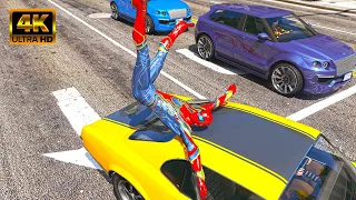 GTA 5 Iron Spiderman Falling off Highest Buildings - Episode 80 (Euphoria Ragdolls)