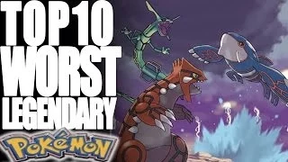 Top 10 Worst Legendary Pokémon - Tamashii Hiroka