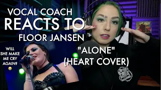 Voice Teacher Reacts to Floor Jansen "Alone" (Heart Cover)
